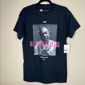 ODB Graphic Black T-Shirt NWT Women’s S/M